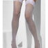 Fishnet Stockings w/Lace, White