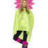 Flower Party Poncho, Green