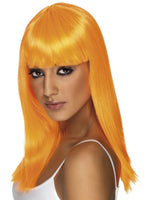 Glamourama Wig - Neon Orange