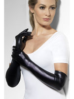 Smiffys Gloves, Wet Look - 44039
