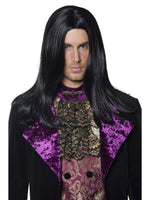Gothic Count Wig, Black