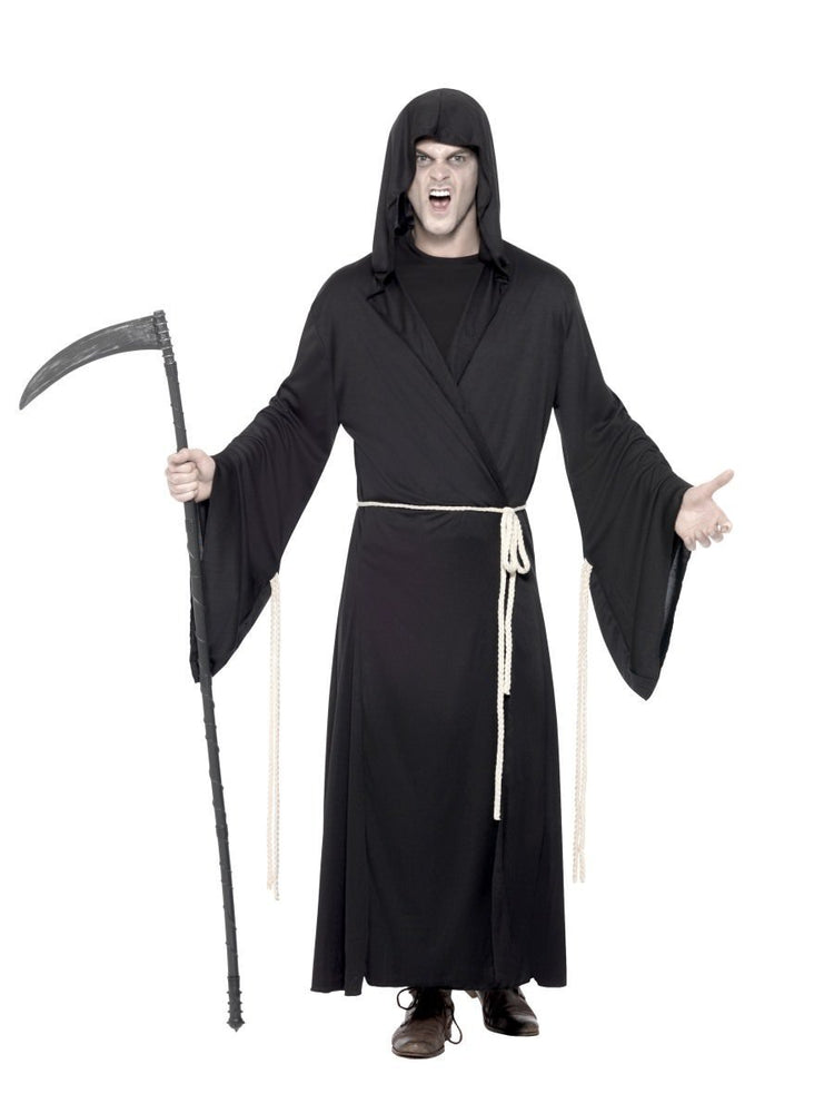 Smiffys Grim Reaper Costume, Black - 29367