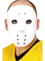 PVC White Hockey Face Mask