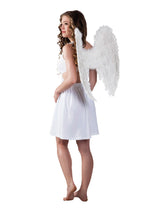 Angel Feather Wings 65x65cm, Fancy Dress Accessory