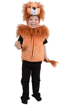 Deluxe Lion Gilet for Children Fancy Dress Costume