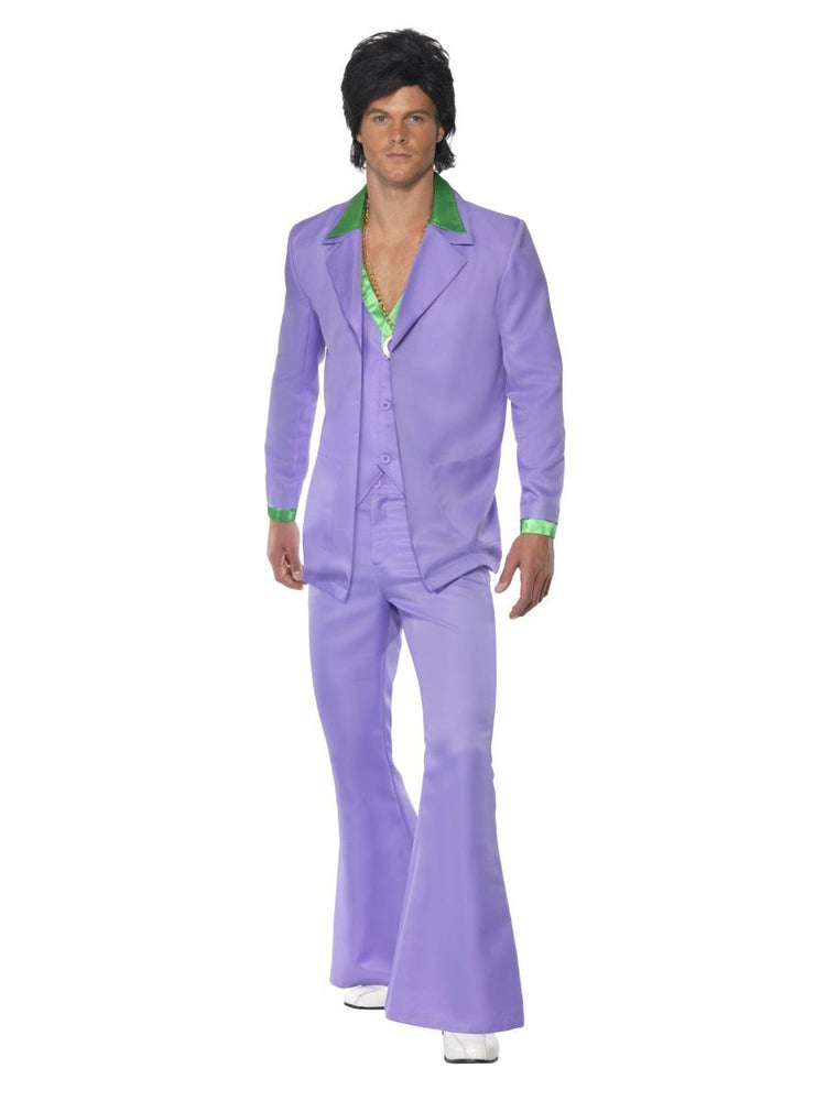 70's Mens Lavender Suit Costume
