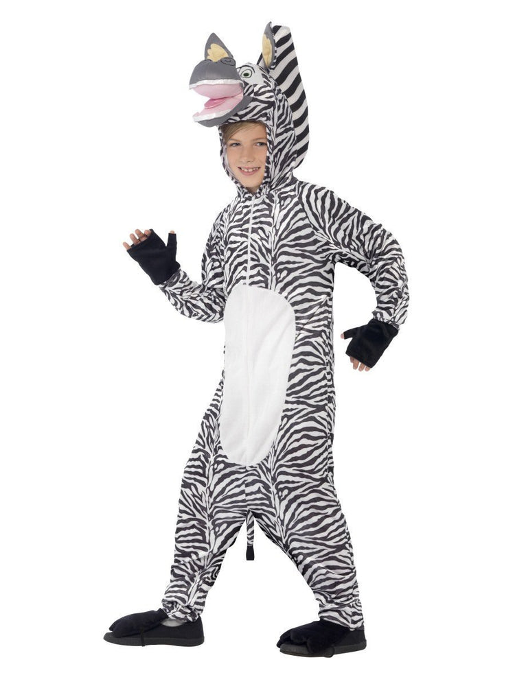 Marty The Zebra Madagascar Costume, Child