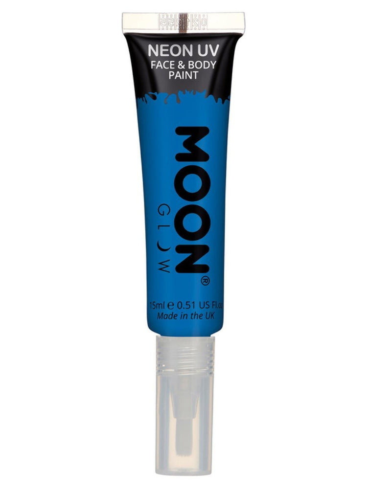 Moon Glow Intense Neon UV Face Paint - Red