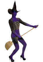 Morphsuit Purple Witch Costume, Witch Fancy Dress