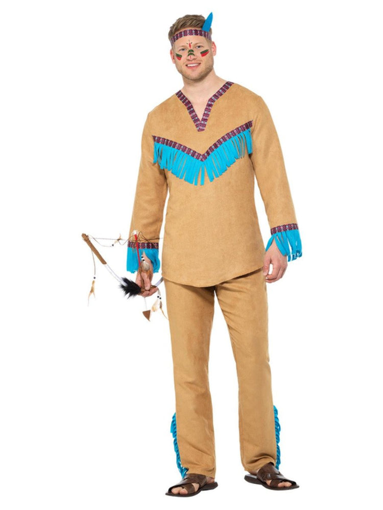 Smiffys Native American Warrior Costume - 47603