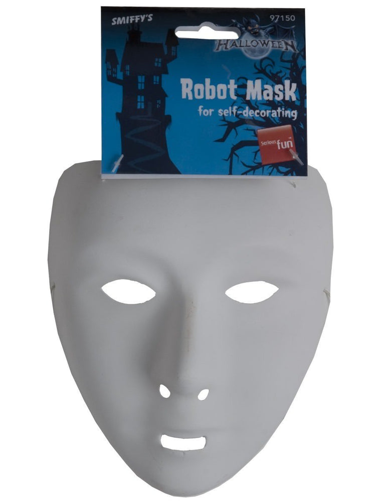 Robot Mask White (Child)