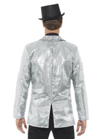 Sequin Jacket, Mens, Silver21139