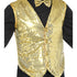 Sequin Waistcoat, Gold