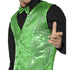 Sequin Waistcoat, Green
