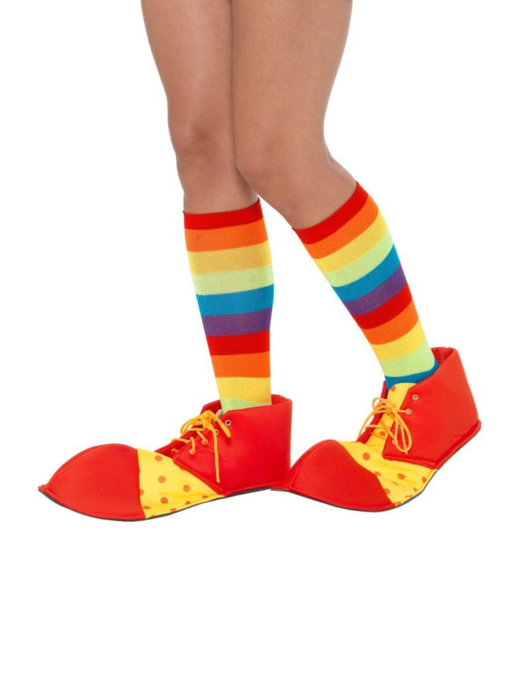 Smiffys Spotty Clown Shoe Covers - 47446