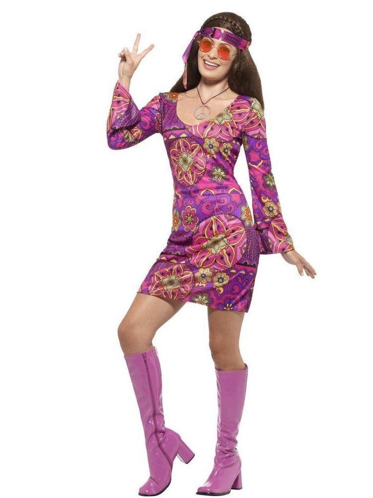 Smiffys Woodstock Hippie Chick Costume - 45519