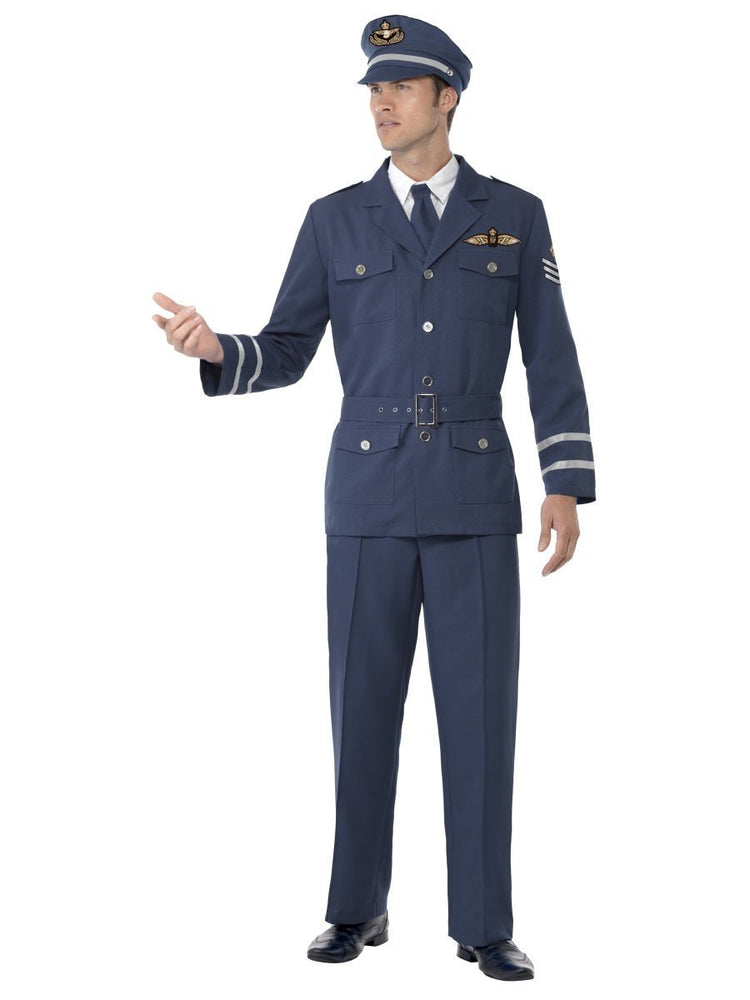 WW2 Air Force Captain Male Costume