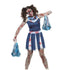 Zombie Cheerleader Blue Teen Girl's Costume45614