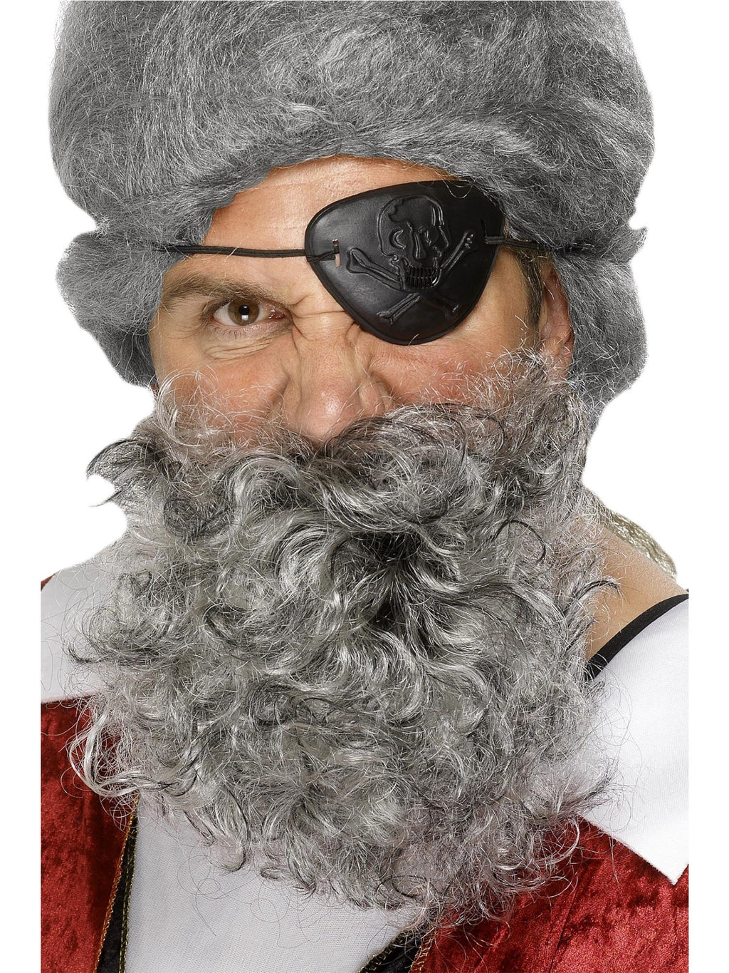 Pirate Beard Grey