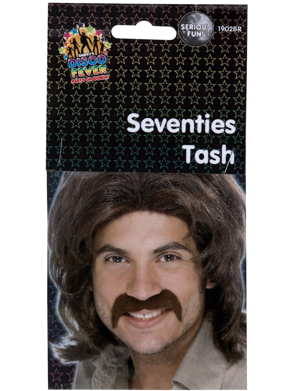 70's Moustache Brown