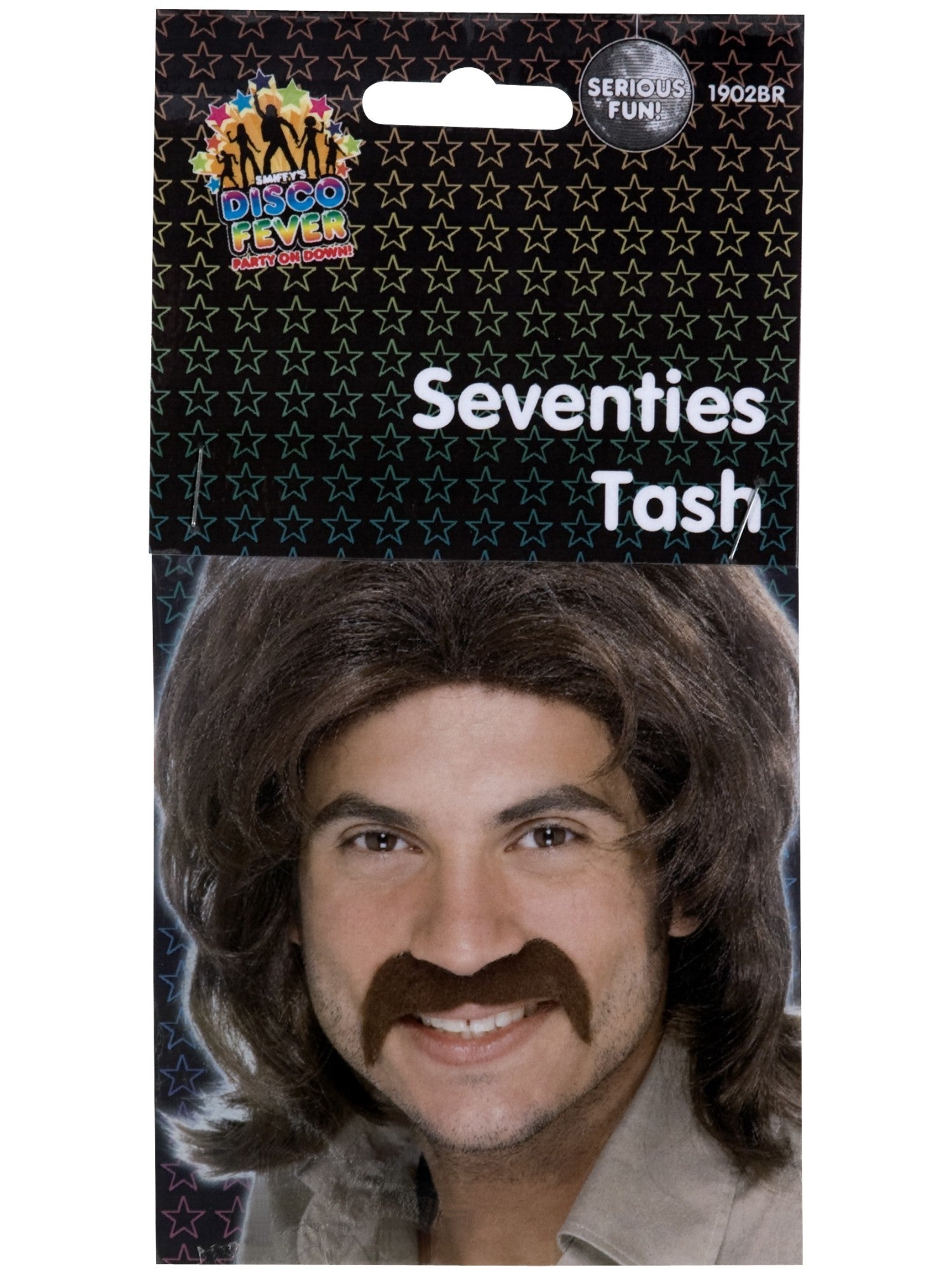 70's Moustache Brown