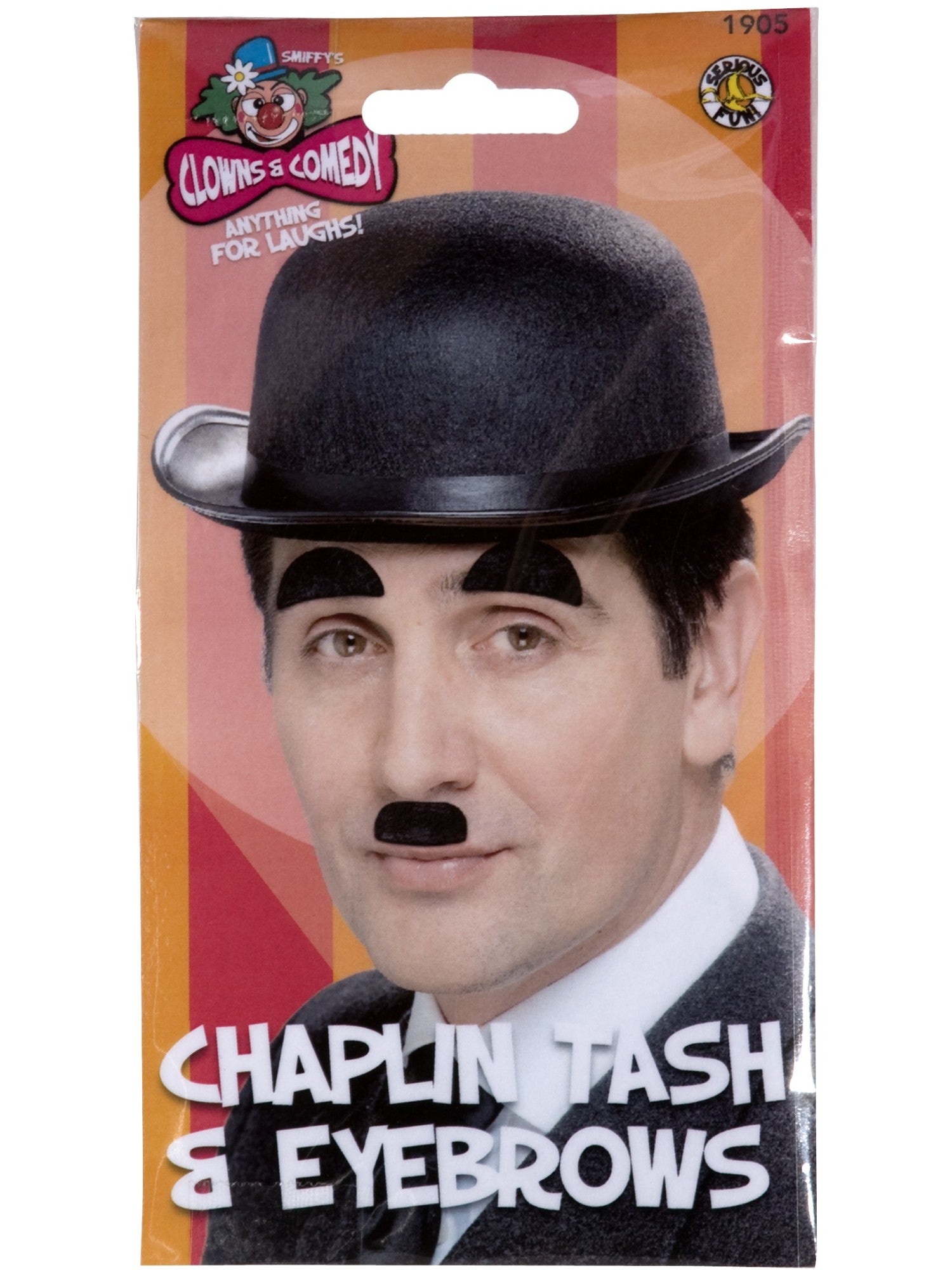 Chaplin Moustache + Eyebrows
