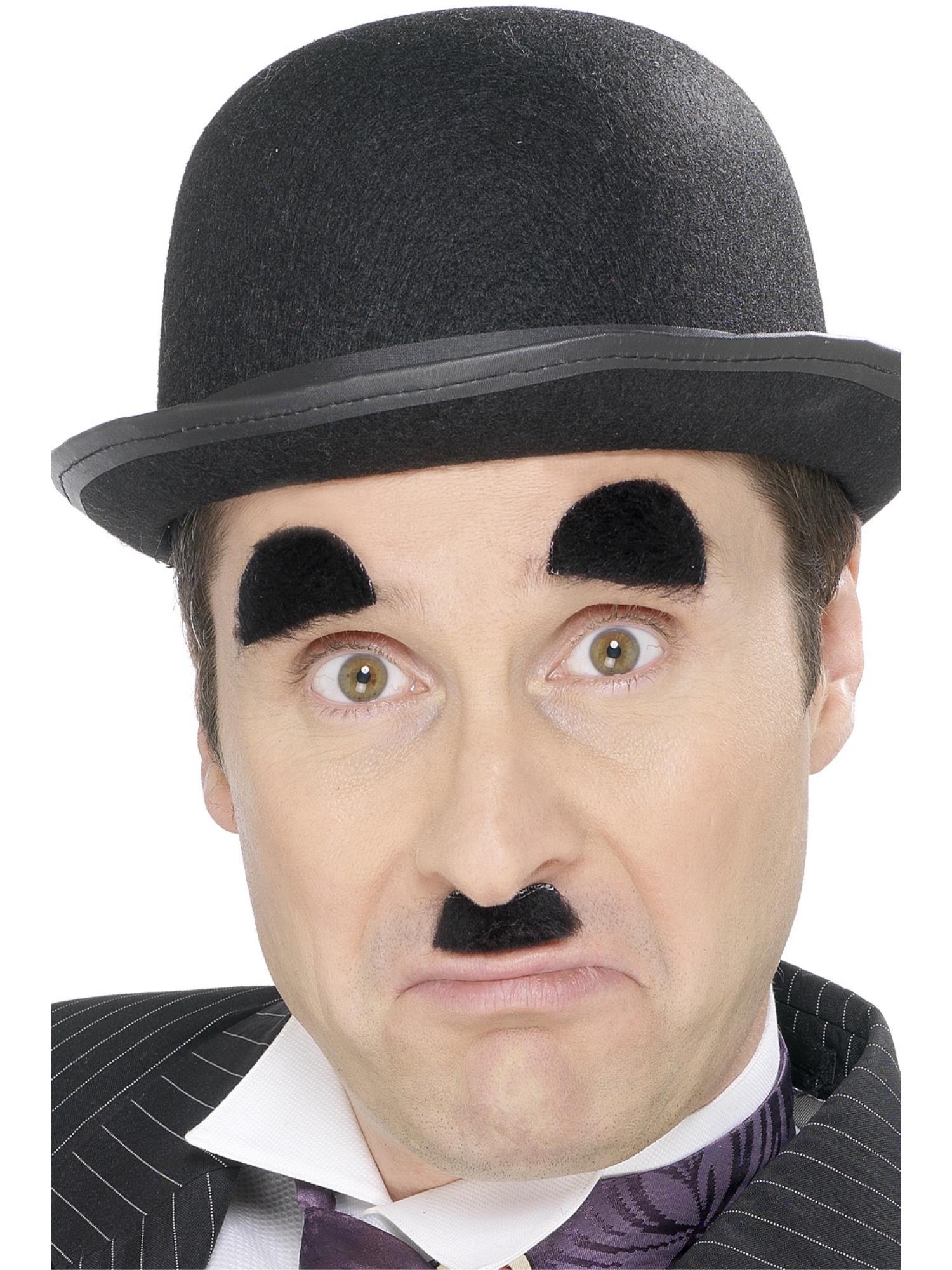 Chaplin Moustache + Eyebrows