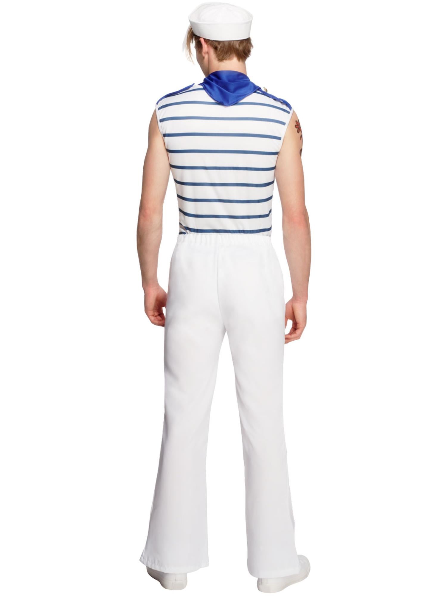 Smiffys Fever Male French Sailor Costume - 20886