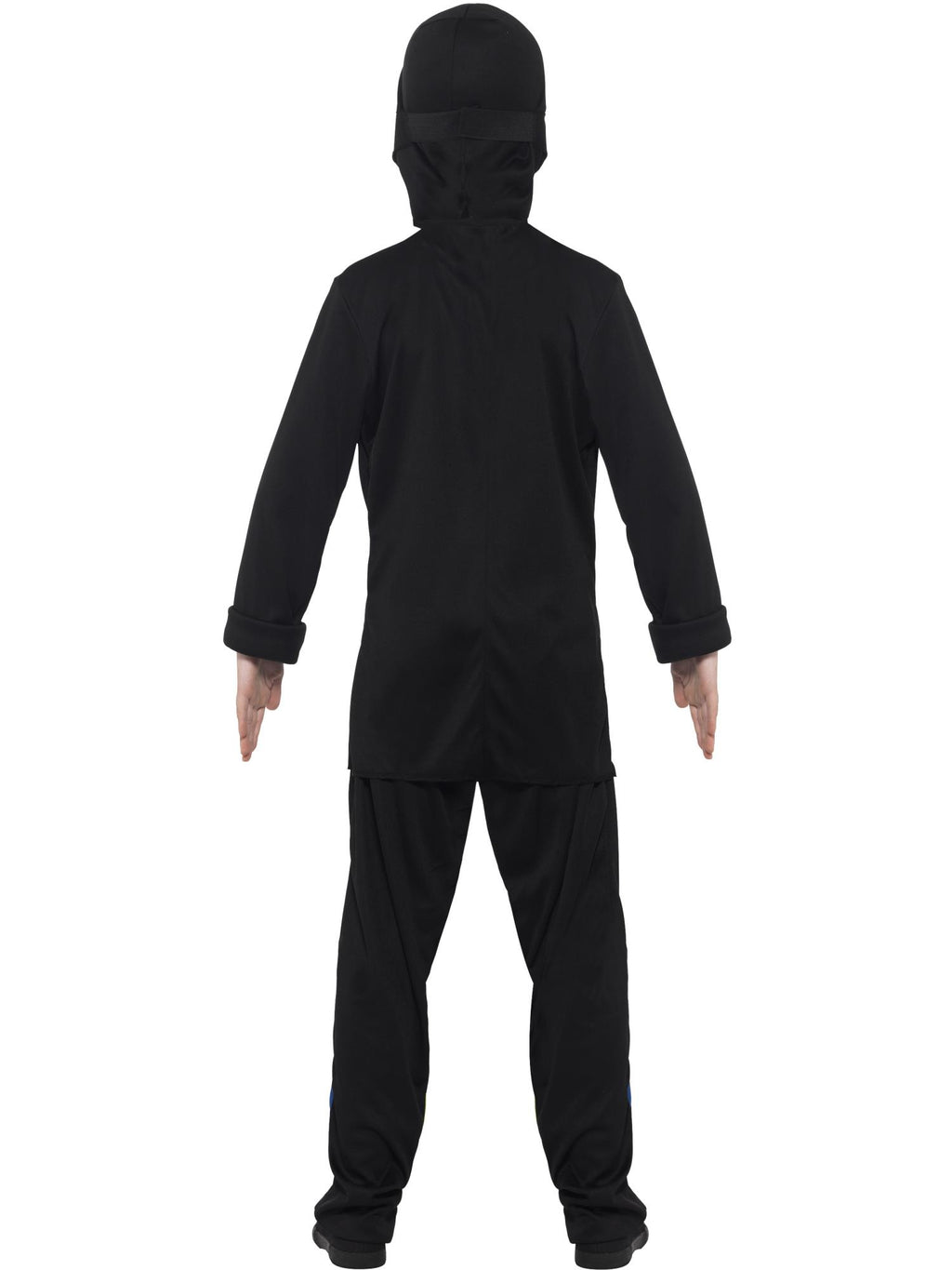 Smiffys Ninja Assassin Costume, Black & Blue - 21073