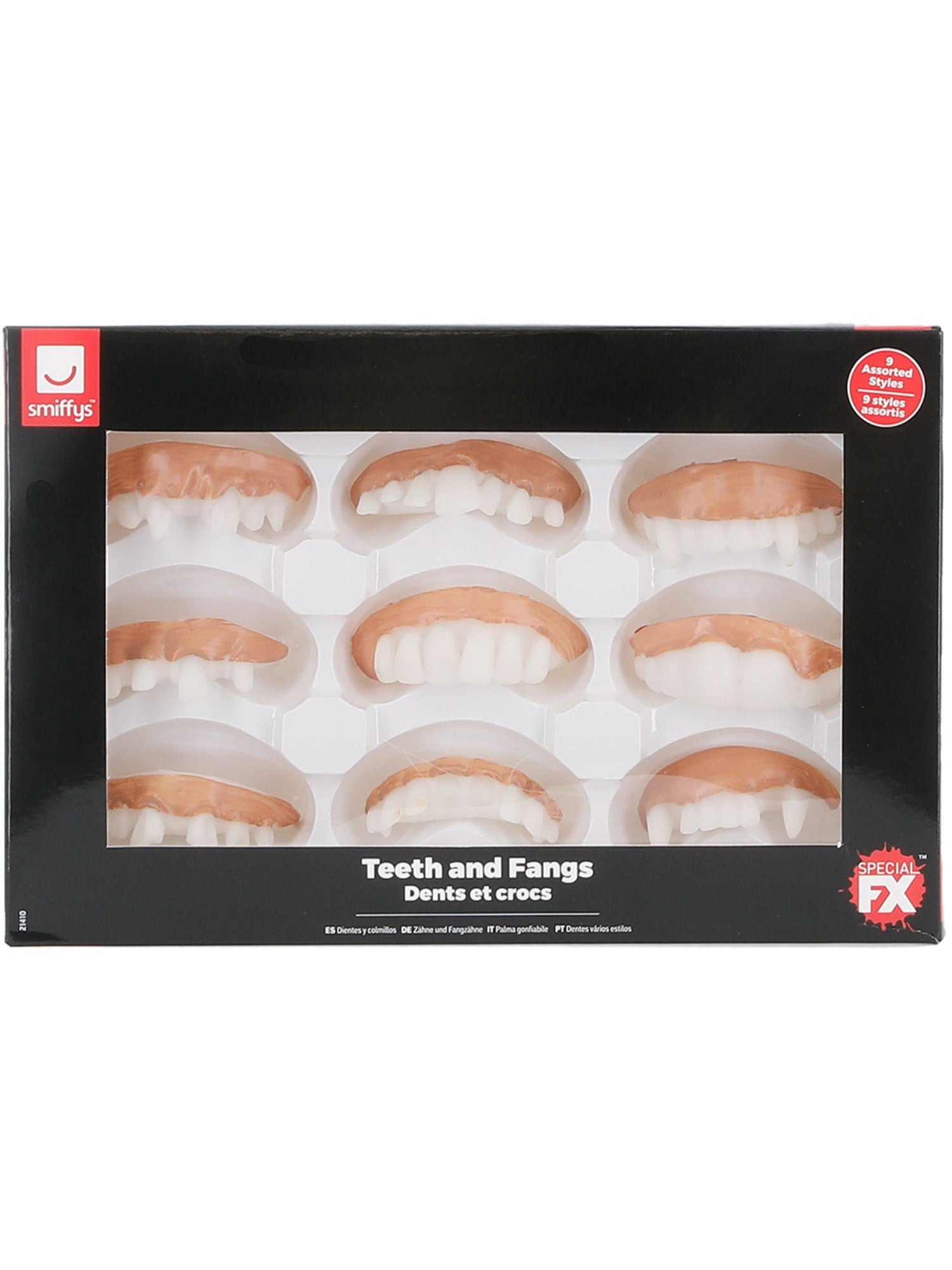 Smiffys Teeth and Fangs, Assorted Styles - 21410