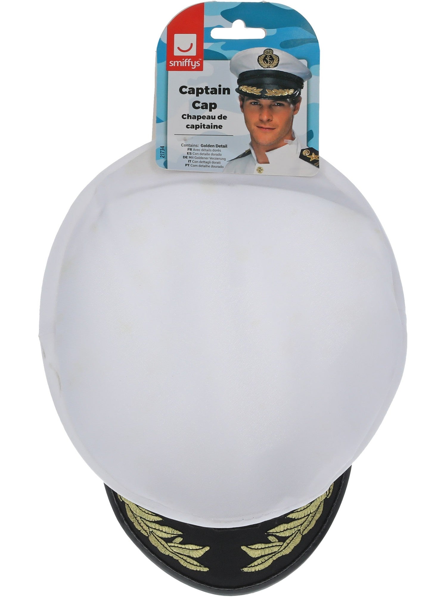 Captain Cap, White