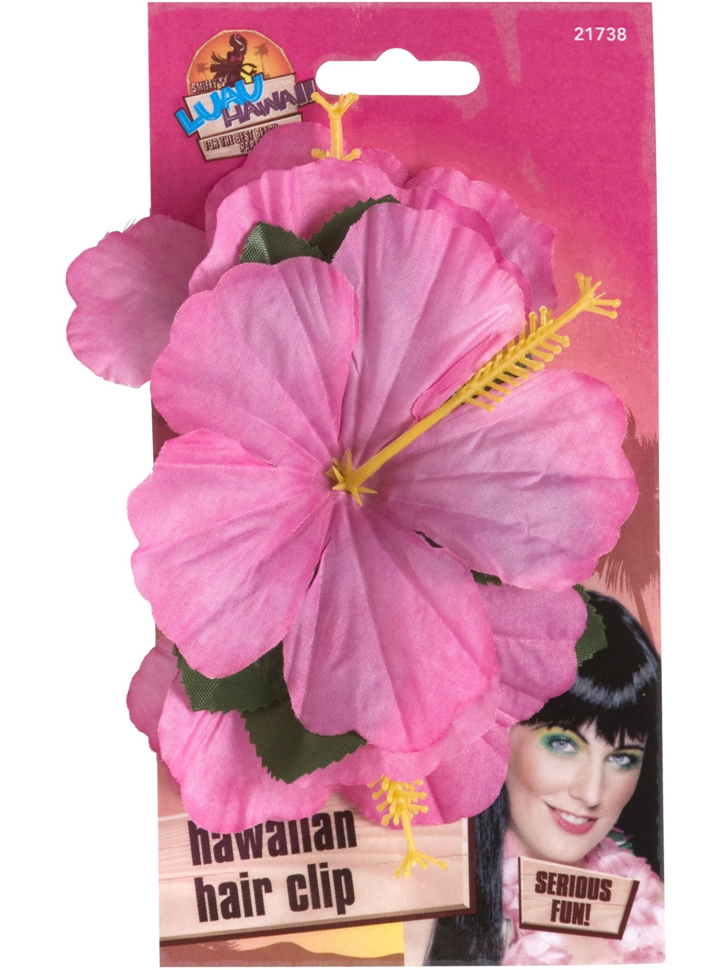 Hawaiian flower in hair