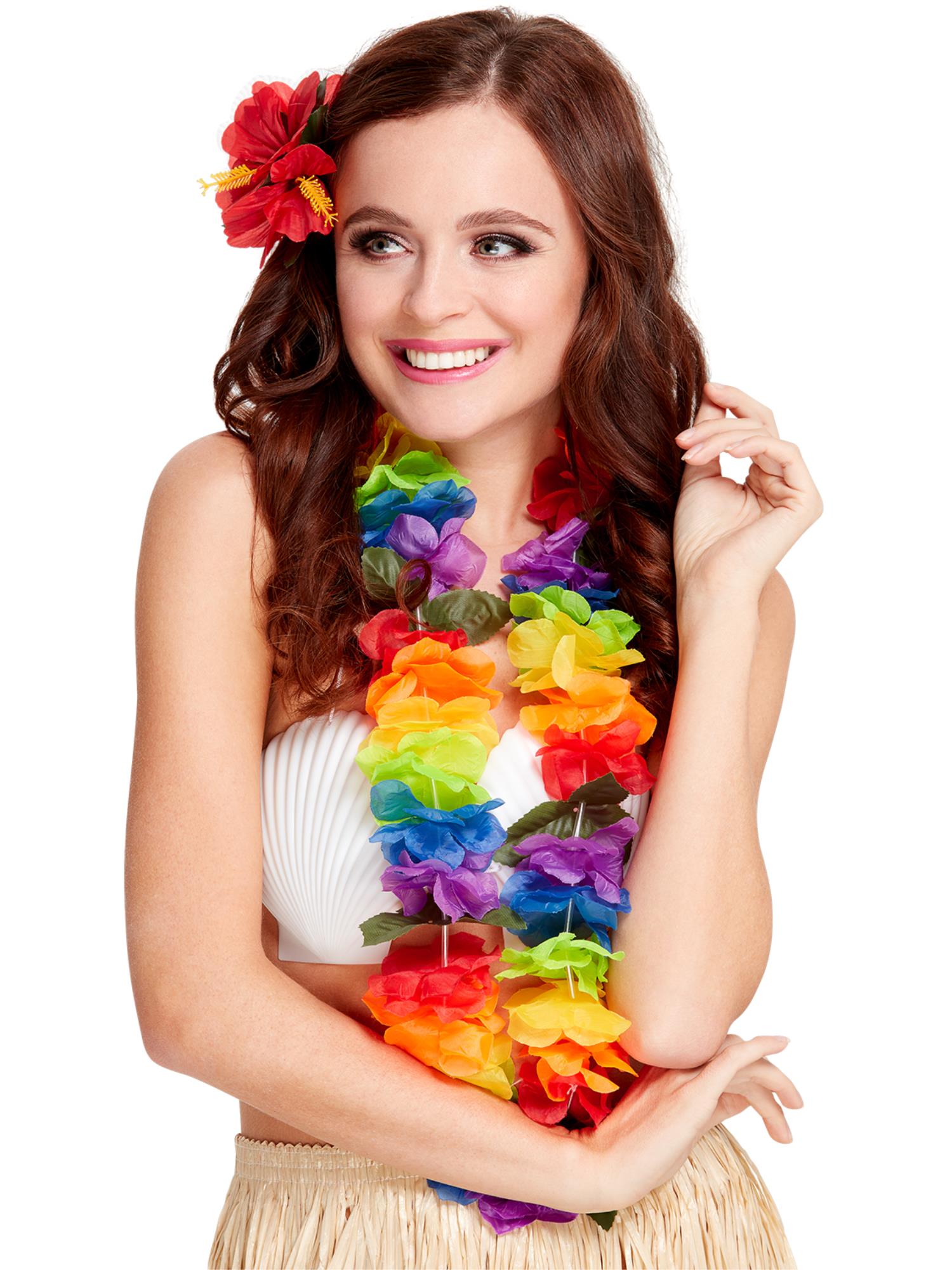 Bright Rainbow Lei