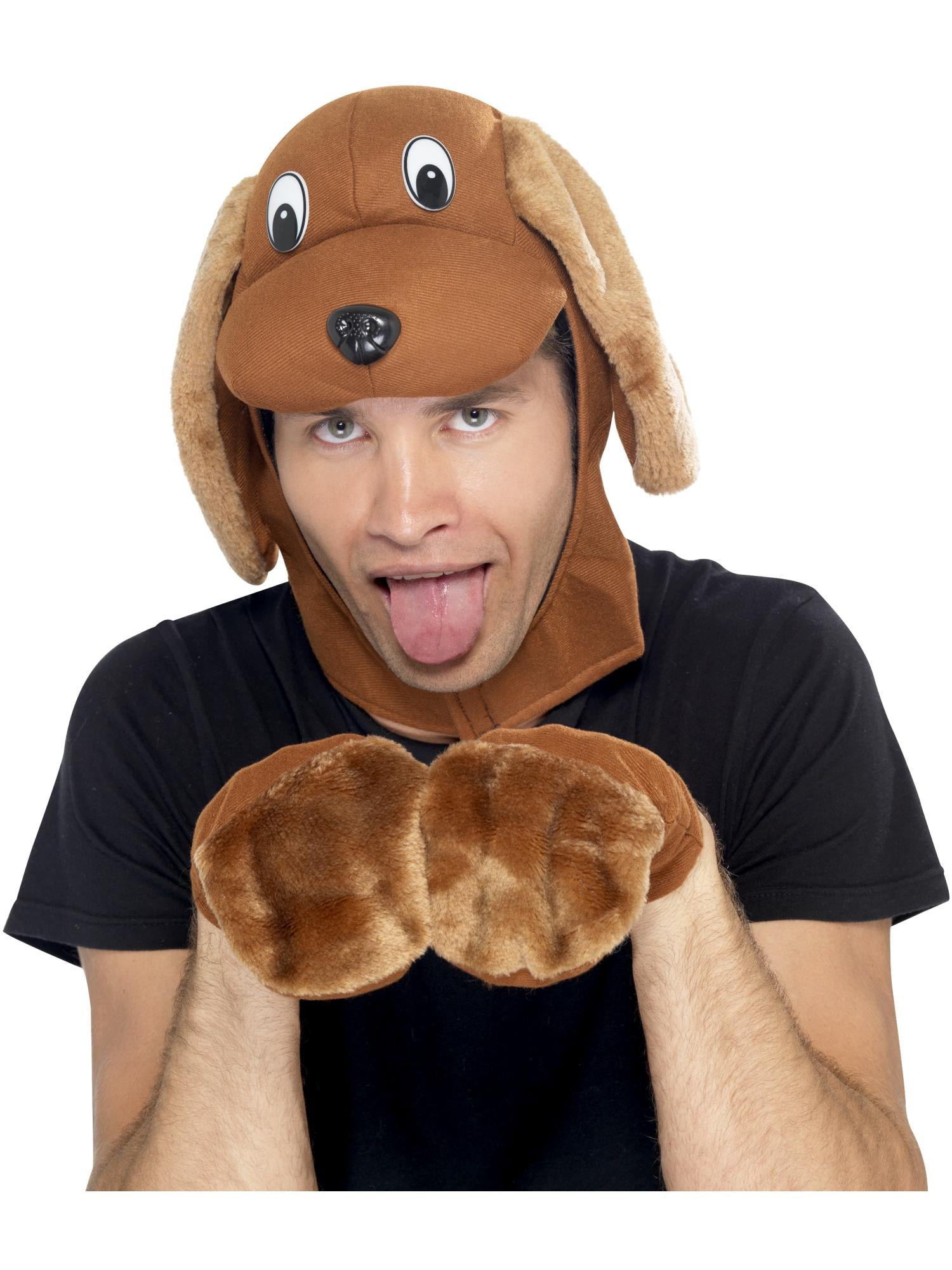 Smiffys Dog Hood & Gloves - 22144