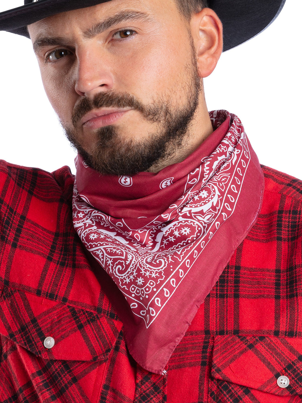Cowboy Bandana Red/Blue