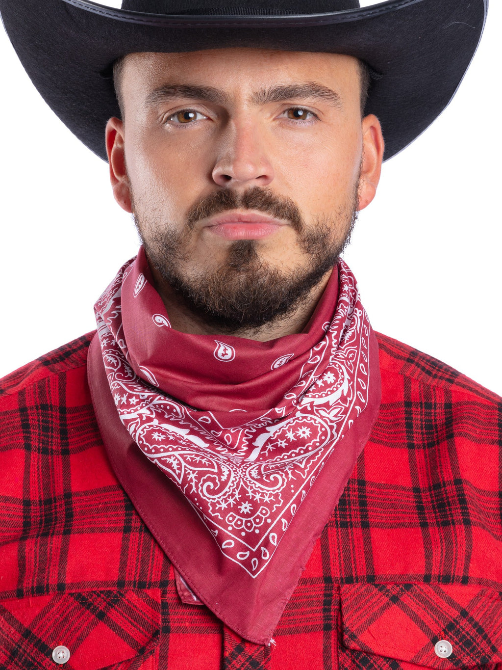 Cowboy Bandana Red/Blue