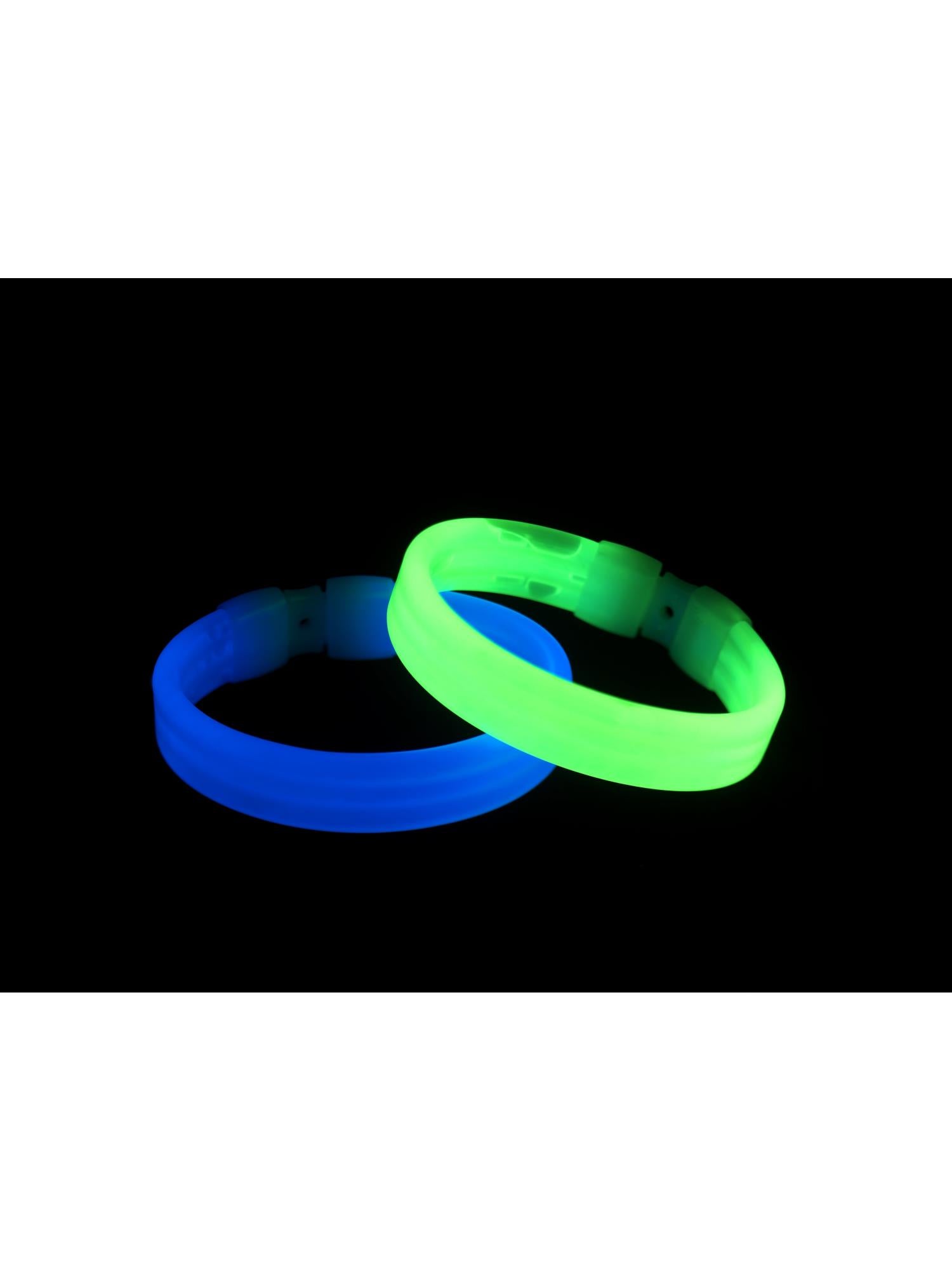 Smiffys Wide Glow Bracelet - 22392