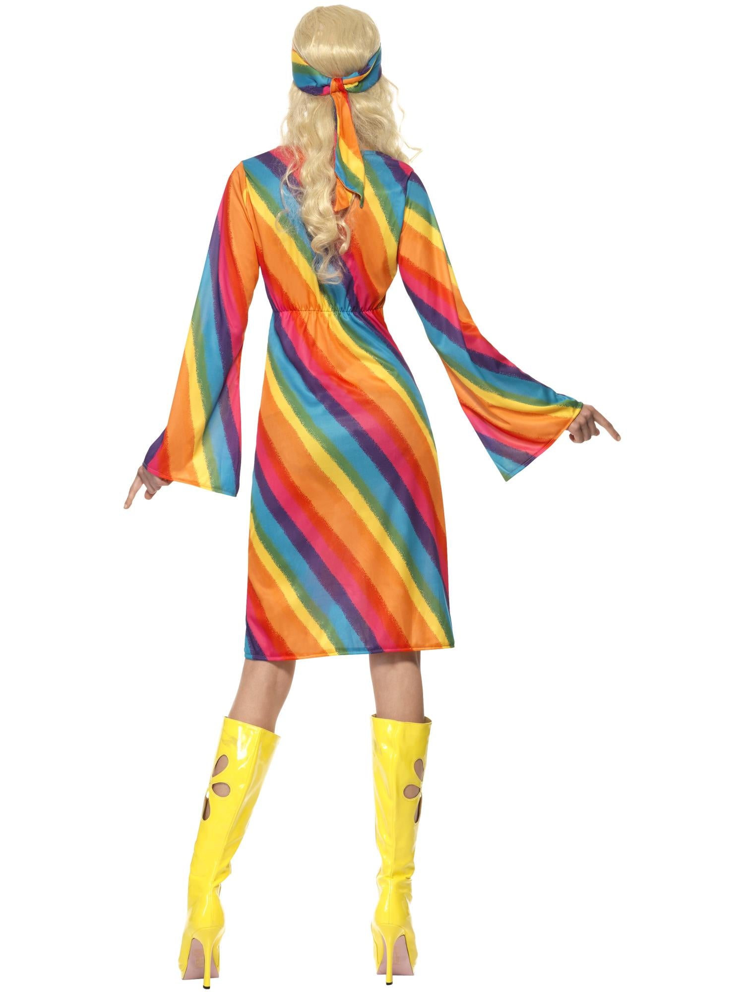 Smiffys Rainbow Hippie Costume - 22442