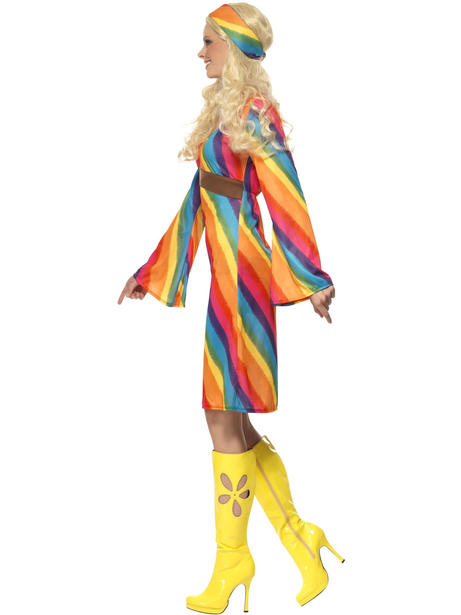 Smiffys Rainbow Hippie Costume - 22442