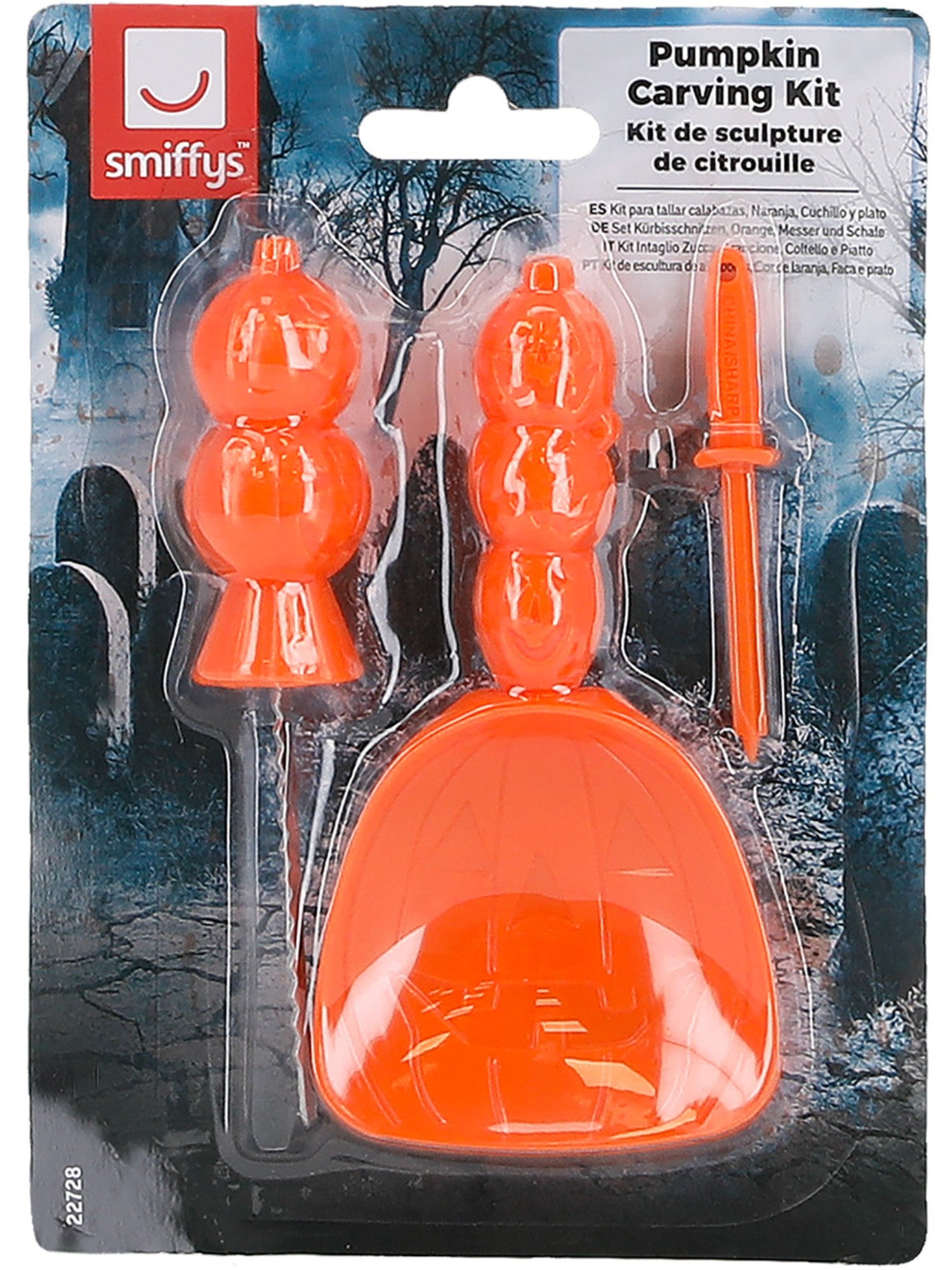 Smiffys Pumpkin Carving Kit - 22728
