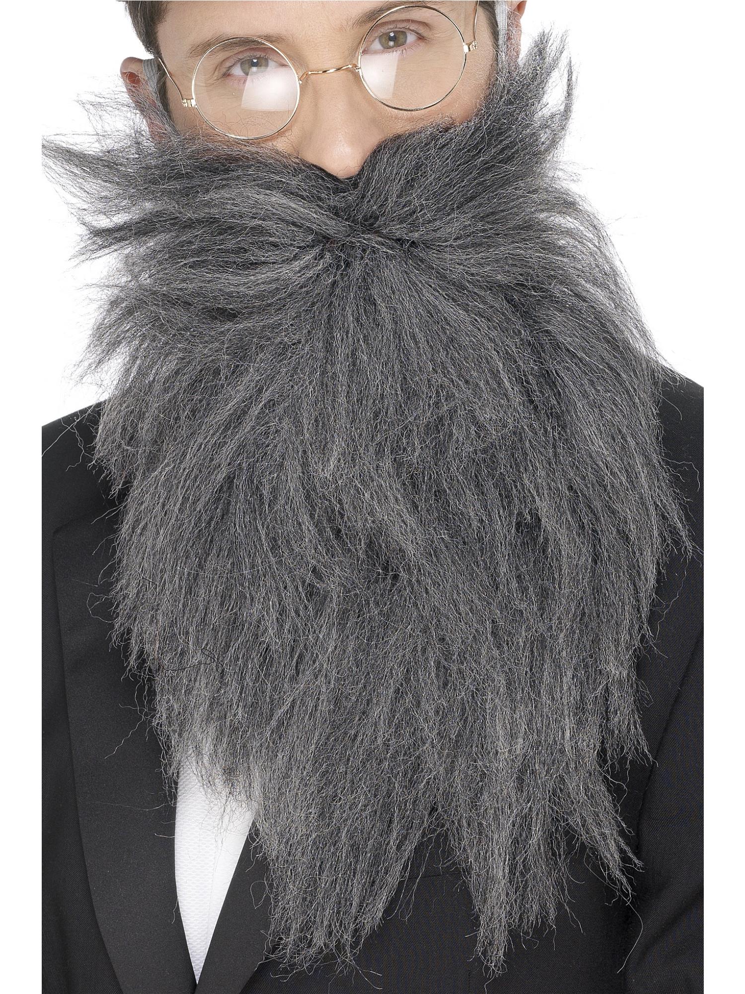 Long Beard & Tash, Grey Mix