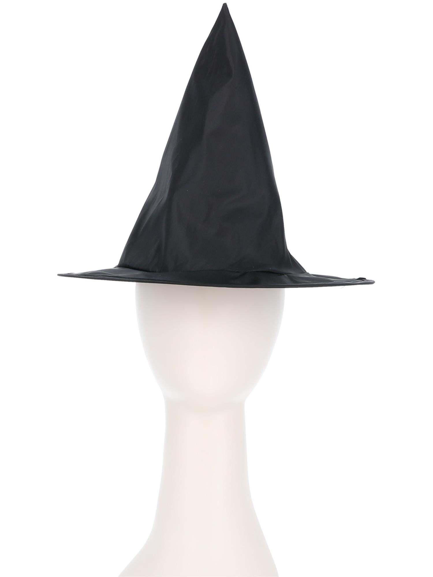 Witch Hat Childs Black Fabric