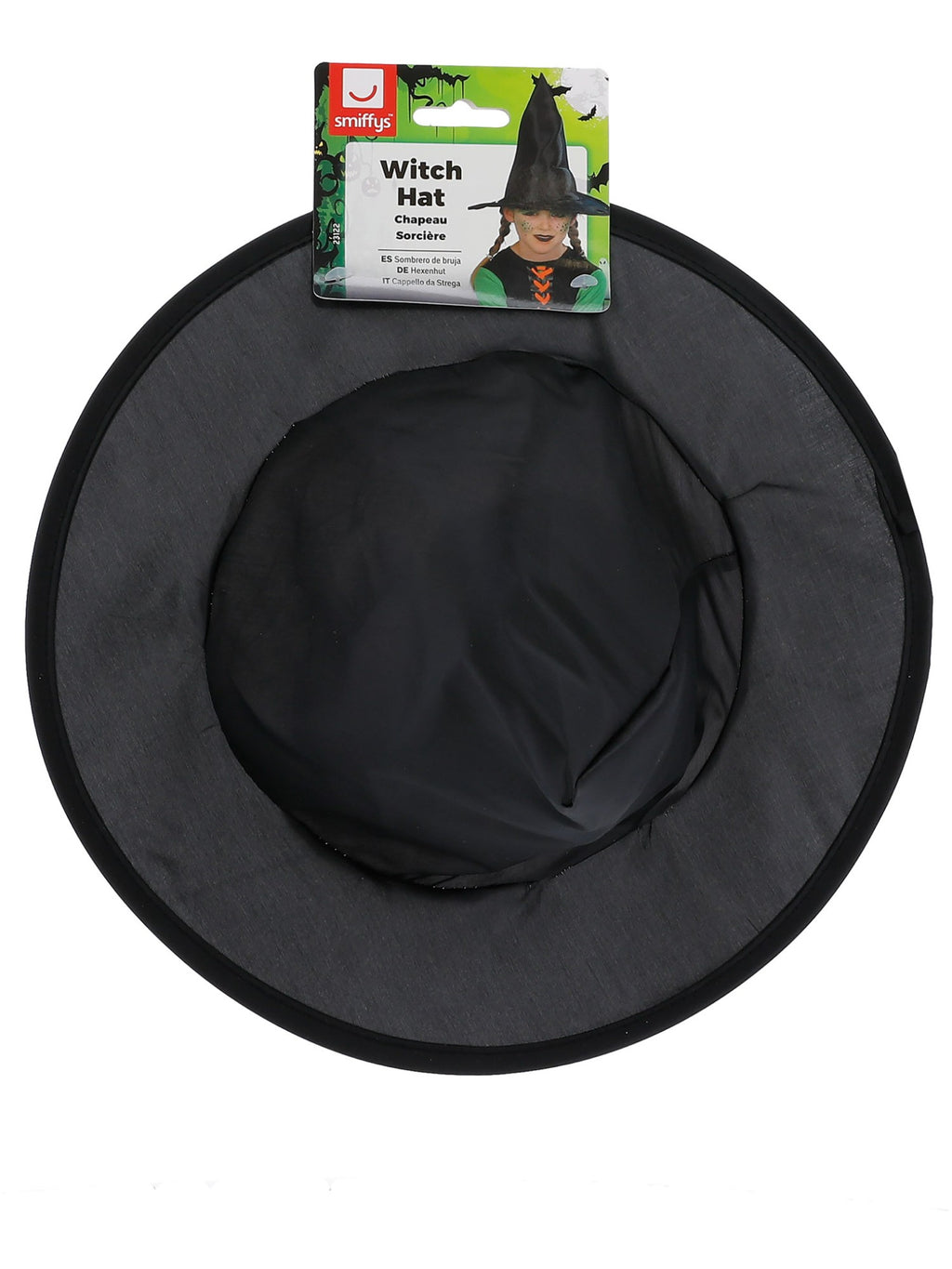 Witch Hat Childs Black Fabric