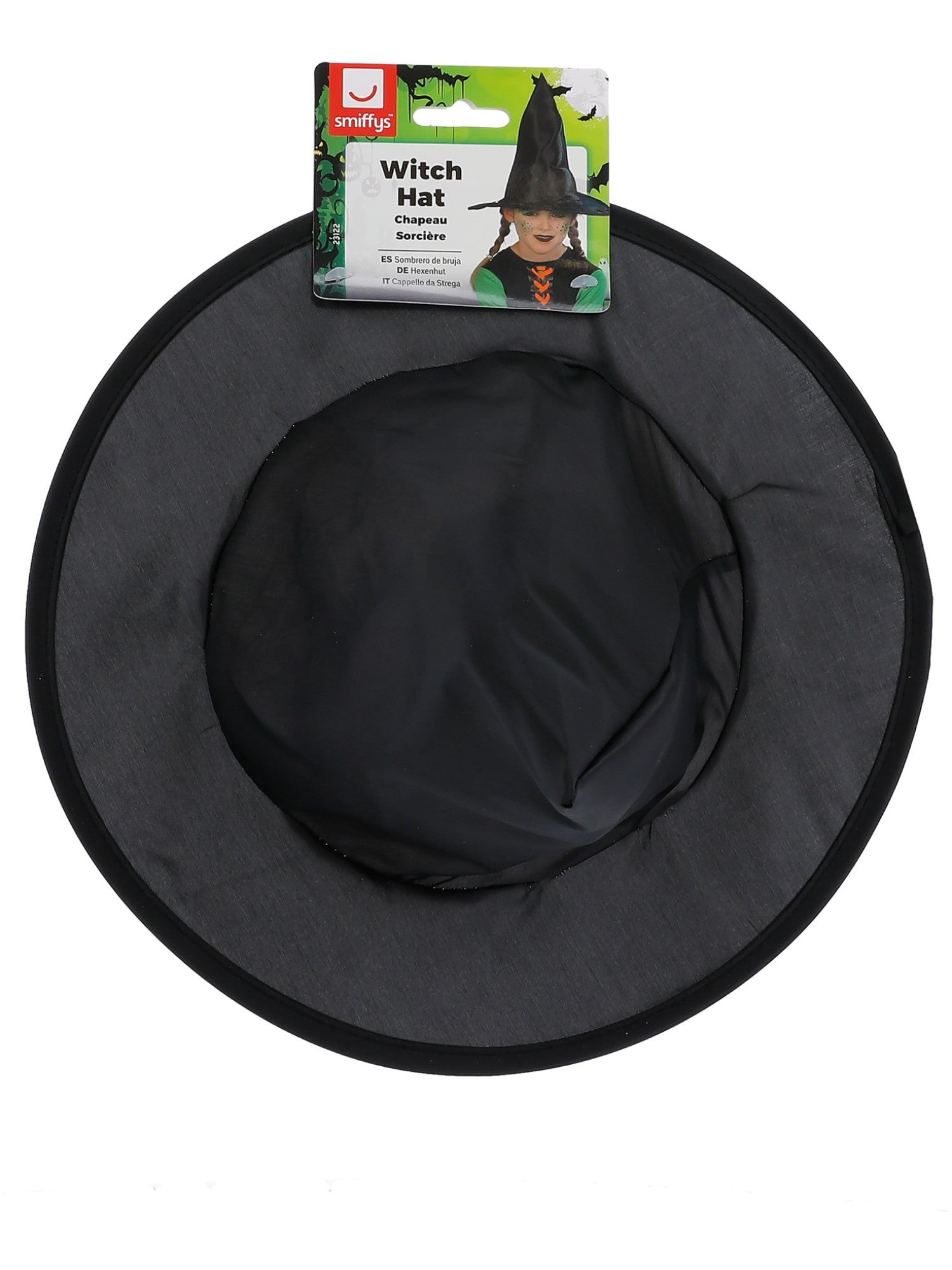 Witch Hat Childs Black Fabric