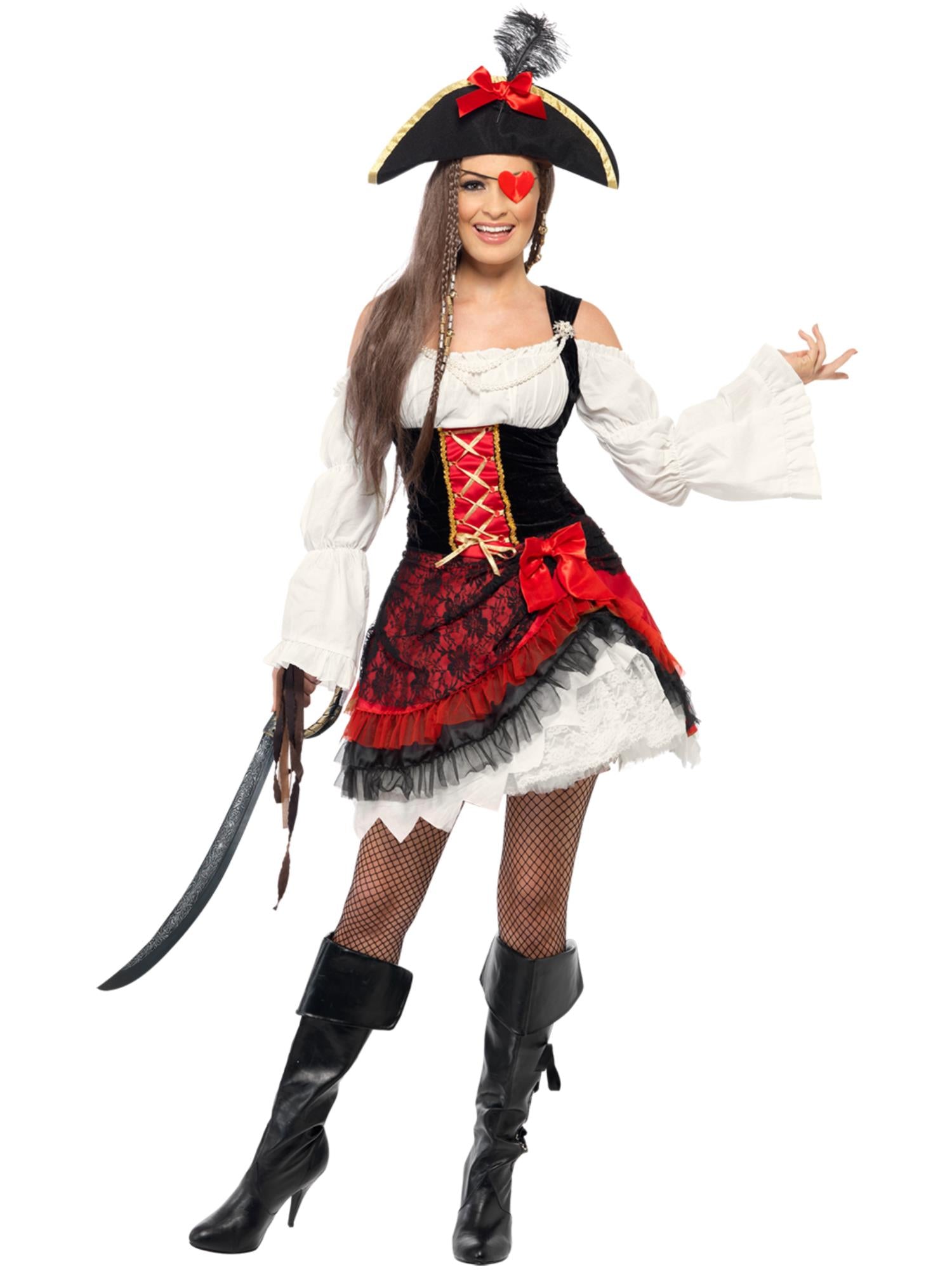 Smiffys Glamorous Lady Pirate Costume - 23281