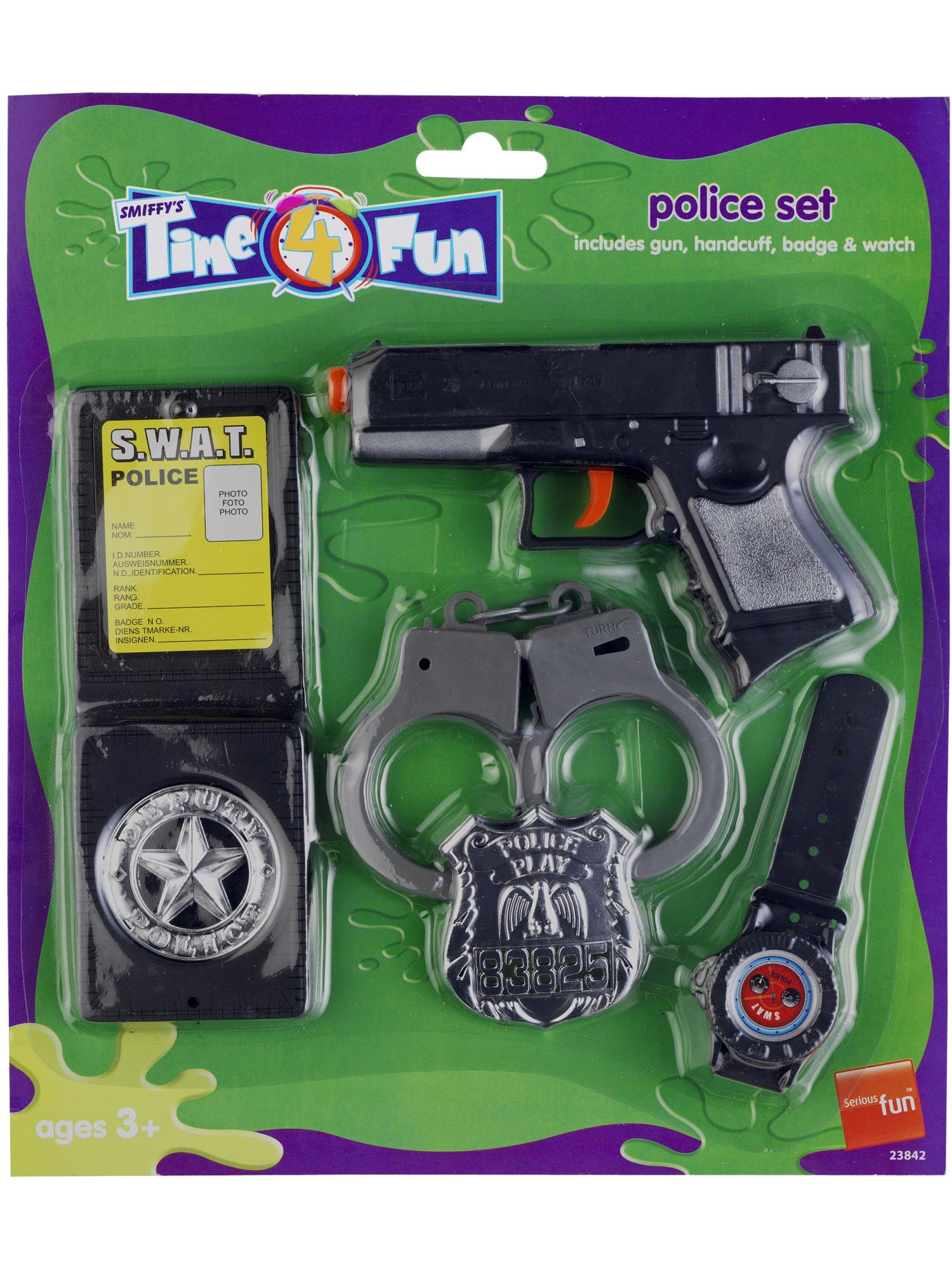 Police Set with Gun