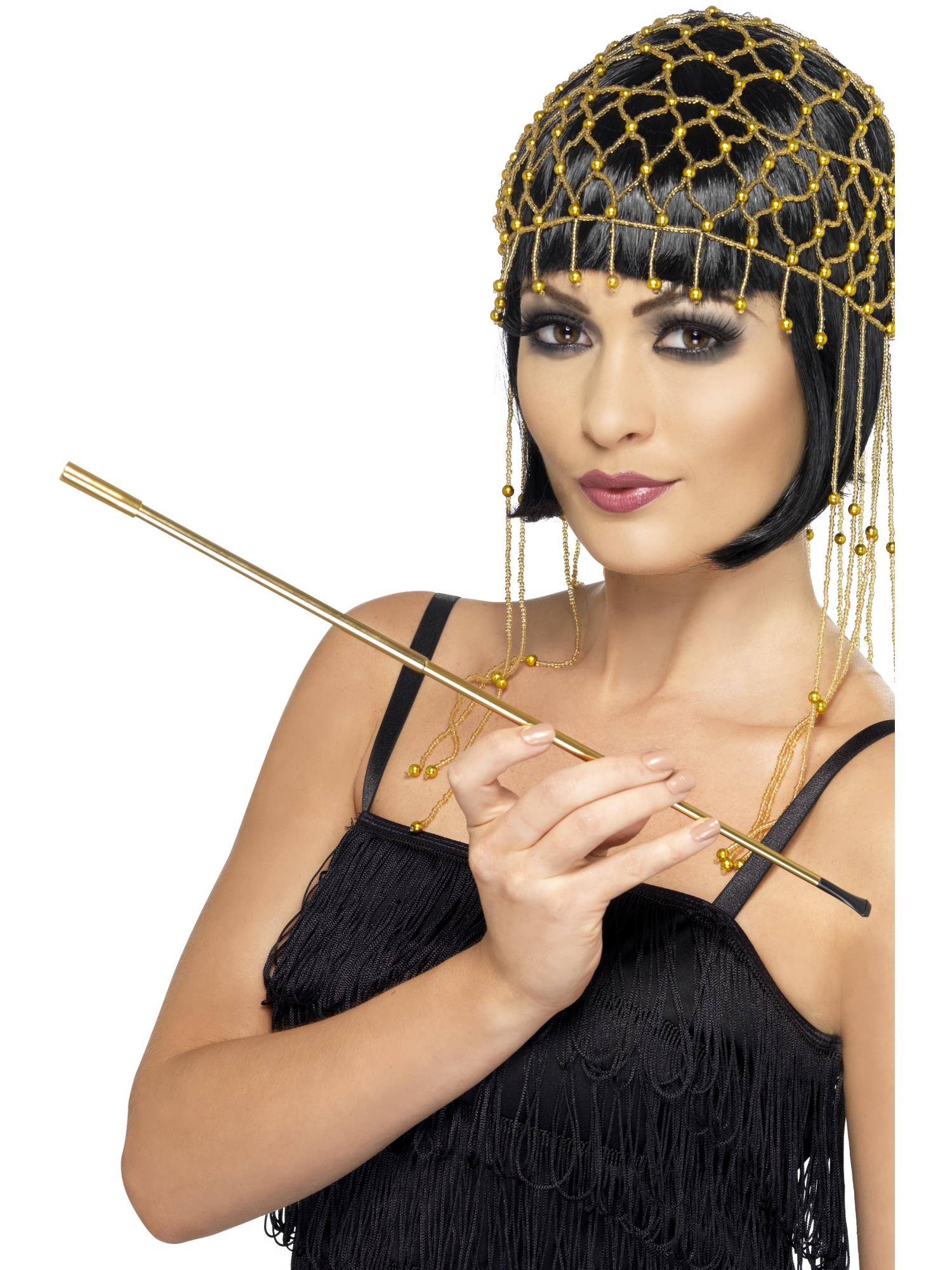 Cigarette Holder Gold Metal