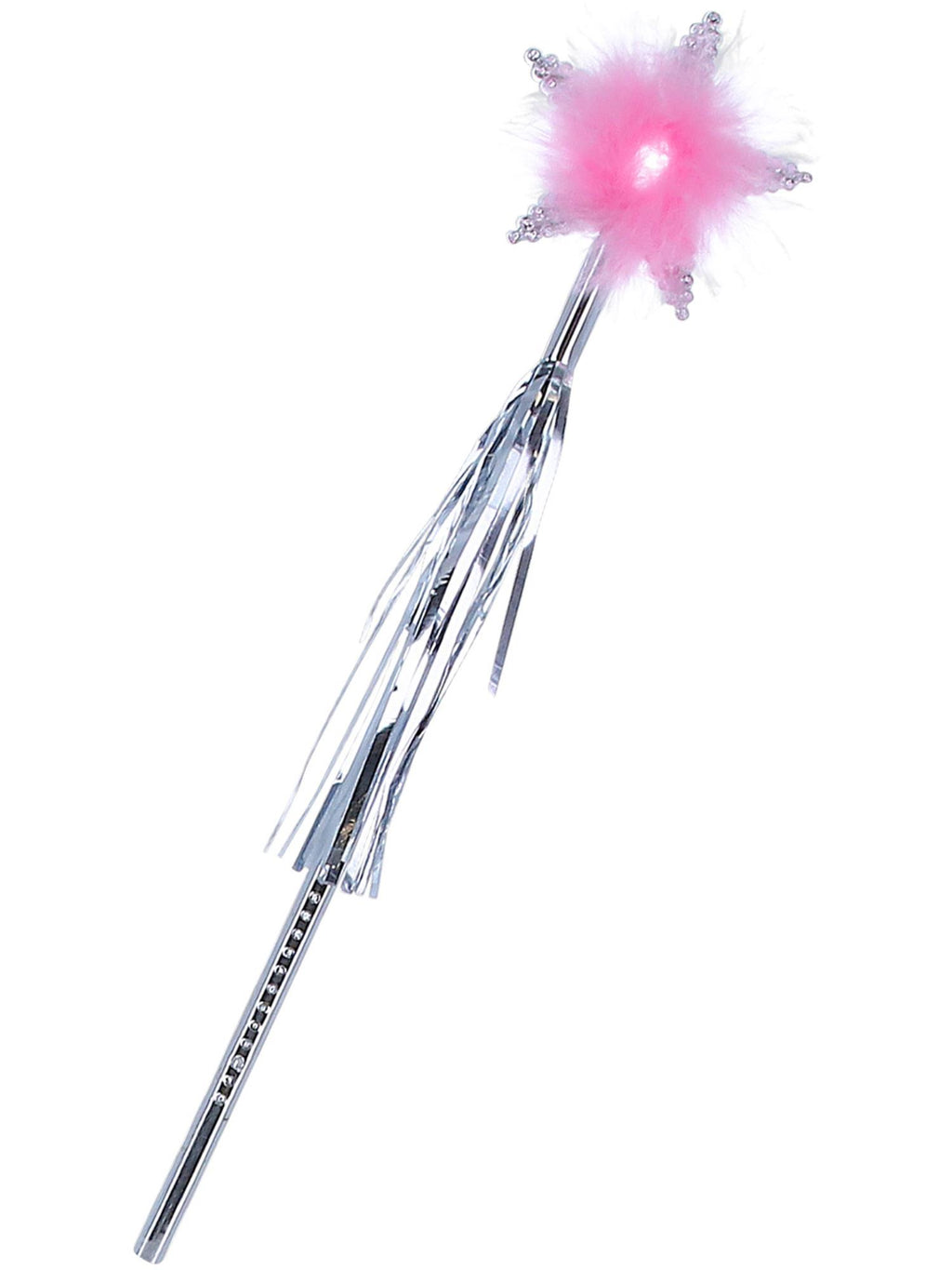 Fairy Wand Silver star, marabou