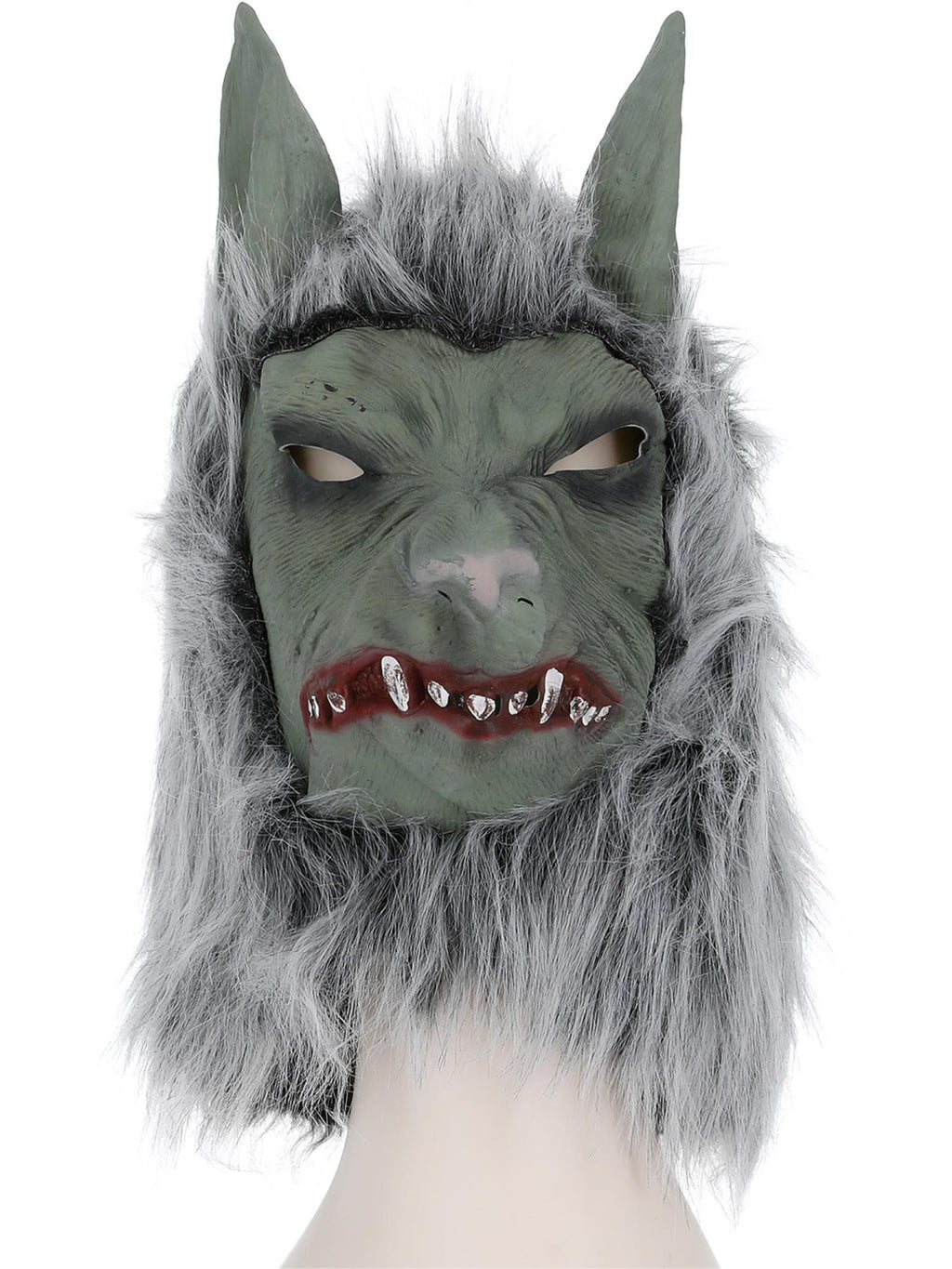 Werewolf Mask with Hair