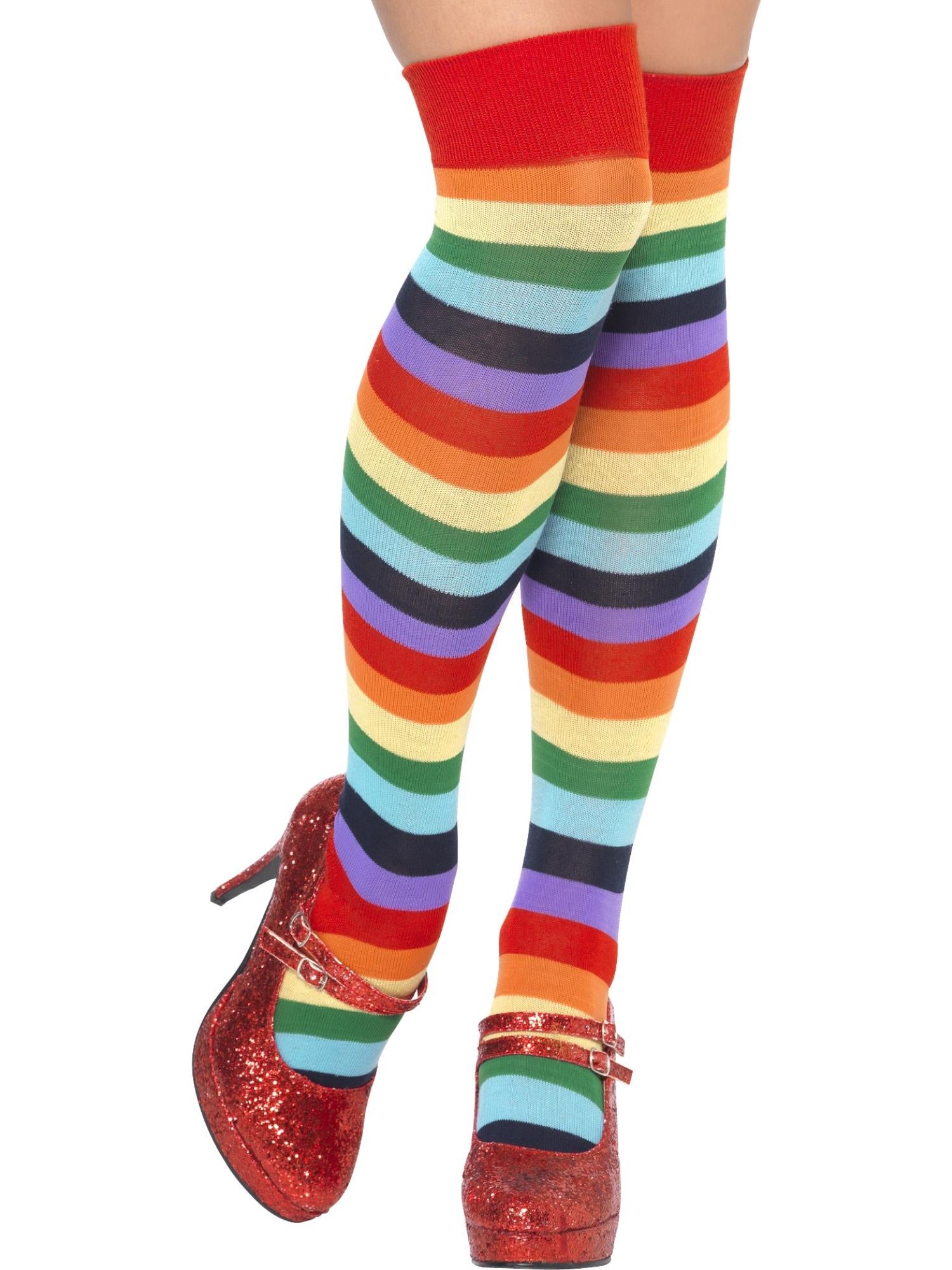 Knitted Clown Socks